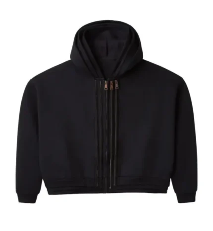 Gold+Vintage Gallery Raspberry Hills ‘Black’ 3 Splice Zip-Up
