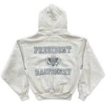 President Raspberry Hoodie – White President Raspberry Hoodie – White